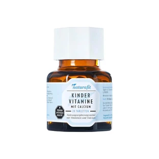 Naturafit Kindervitamine mit Calcium Lutschtabletten, 160 St Lutschtabletten
