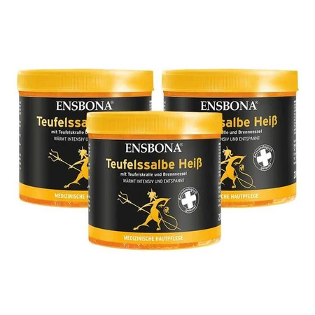 Ensbona Devil's Ointment (Hot), 3 x 200 ml zalf