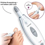 Beurer MP41 Manicure and Pedicure Set, 1 pc., as is