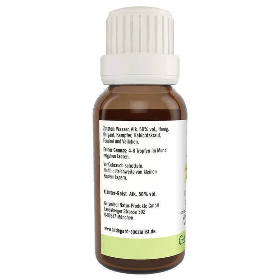 Gotas Hildegard, frasco de 20 ml