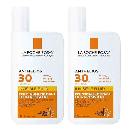 La Roche-Posay Anthelios Shaka Fluid SPF 30, 2 x 50 ml de líquido