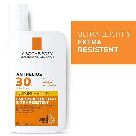La Roche-Posay Anthelios Shaka Fluid SPF 30, 2 x 50 ml de líquido