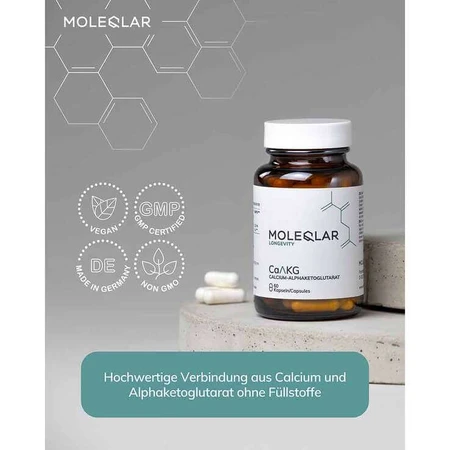 Moleqlar Caakg Calcium Alpha-Ketoglutarate Capsules, 60 capsules