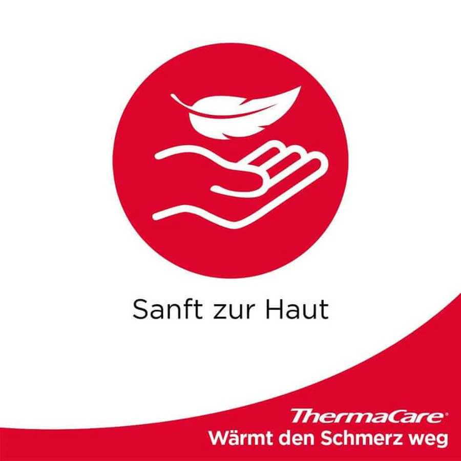 Thermacare Rückenumschläge S-XL zur Schmerzlinderung, 2x6 St