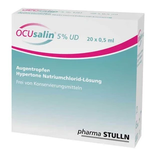 Ocusalin 5 % UD, collyre, 20 flacons de 0,5 ml