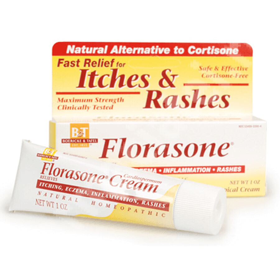 Florasone crème contre l'eczéma, 28,35 g, Boericke