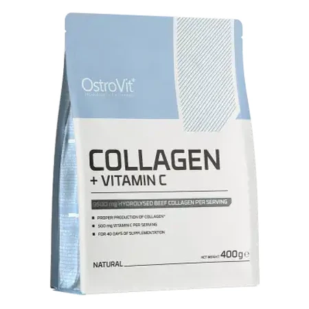 Collagen + Natural Vitamin C, 400 g, OstroVit