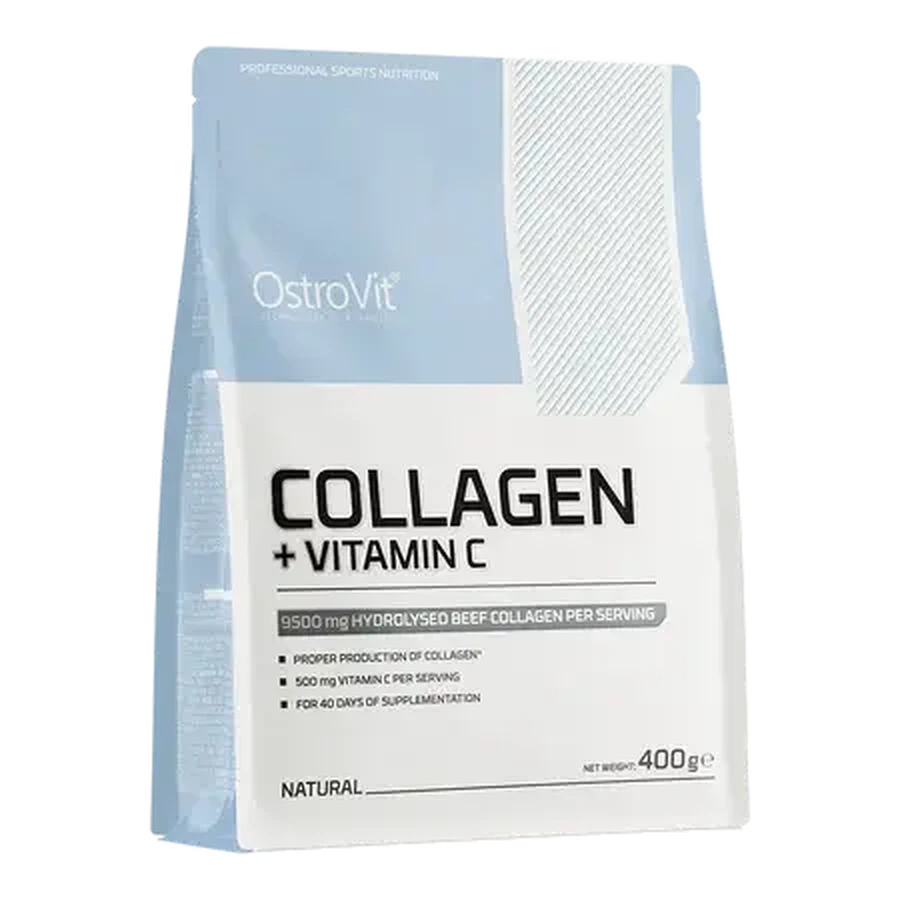 Collagen + Natural Vitamin C, 400 g, OstroVit