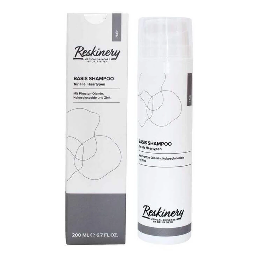 Reskinery Basis Shampoo für alle Haartypen, 200 ml Shampoo