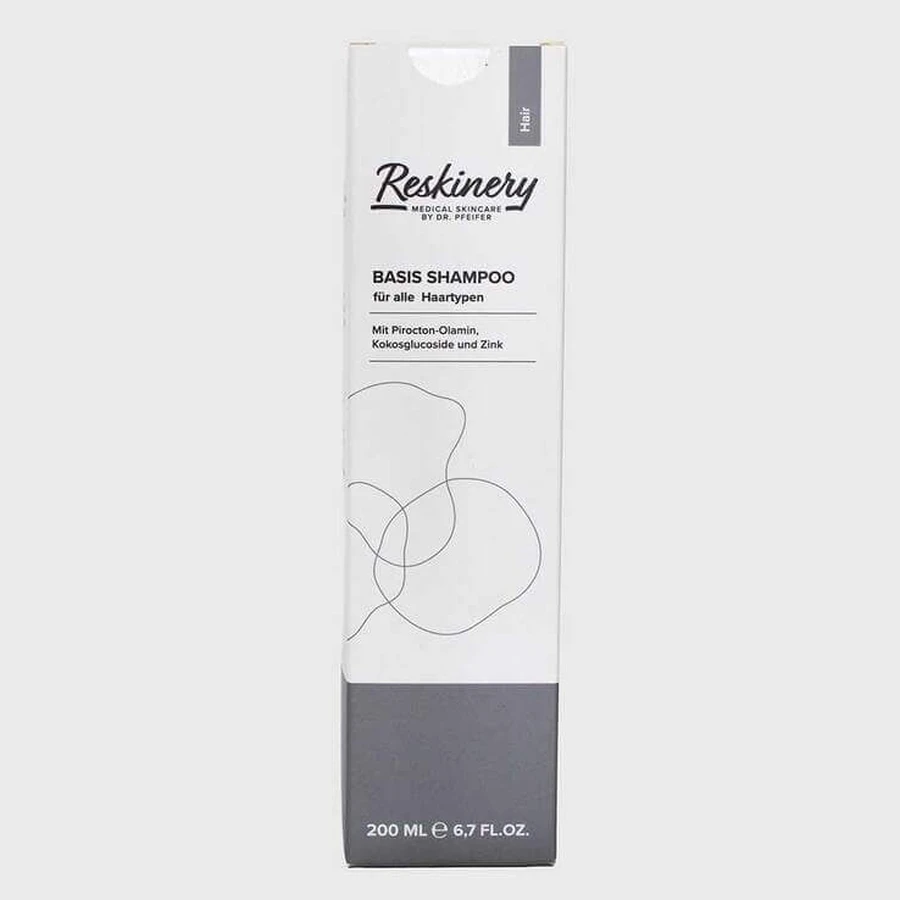 Reskinery Basis Shampoo für alle Haartypen, 200 ml Shampoo