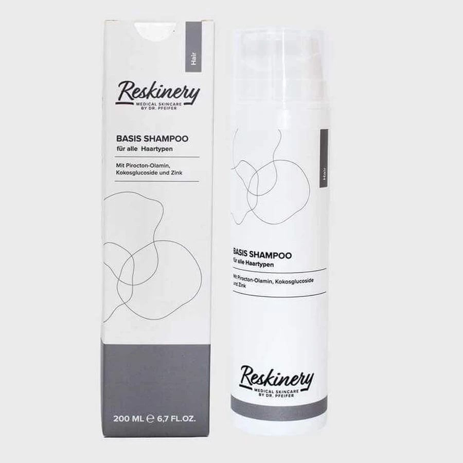 Reskinery Basis Shampoo für alle Haartypen, 200 ml Shampoo