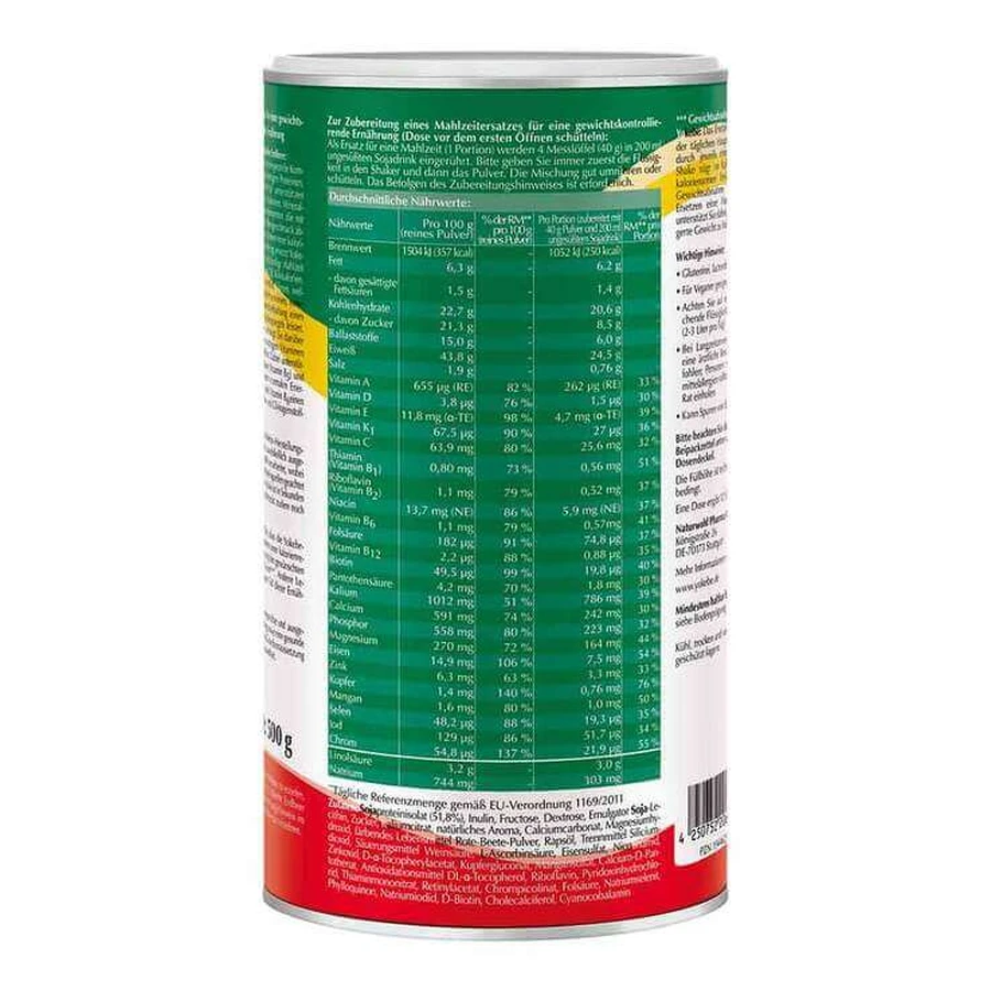 Poudre Yokebe à la fraise NF2024 (Allemagne), 500 g de poudre
