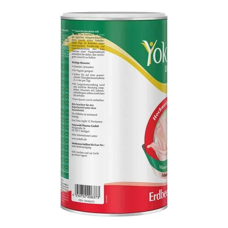 Poudre Yokebe à la fraise NF2024 (Allemagne), 500 g de poudre
