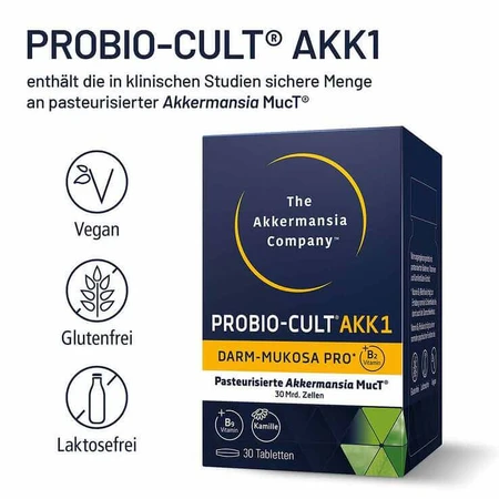 Probio-Cult AKK1 Akkermansia Syxyl, comprimidos, 2 x 30 comprimidos