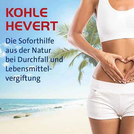 Hevert houtskooltabletten, 60 tabletten