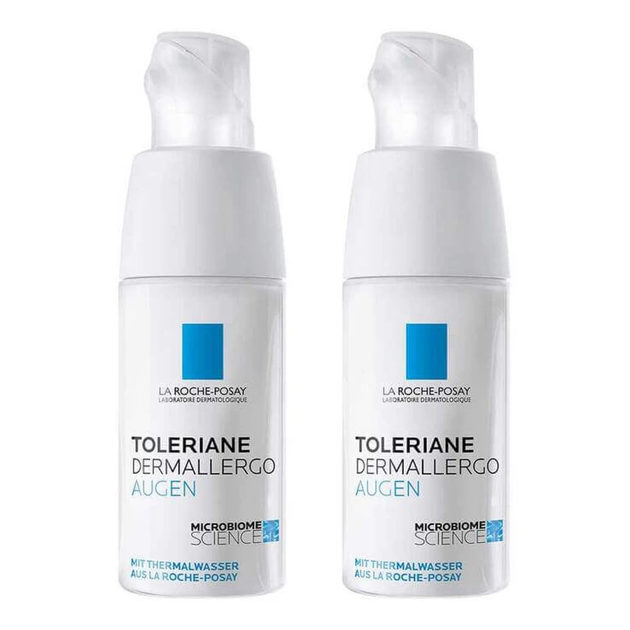La Roche-Posay Toleriane Dermallergo oogcrème, 2 x 20 ml
