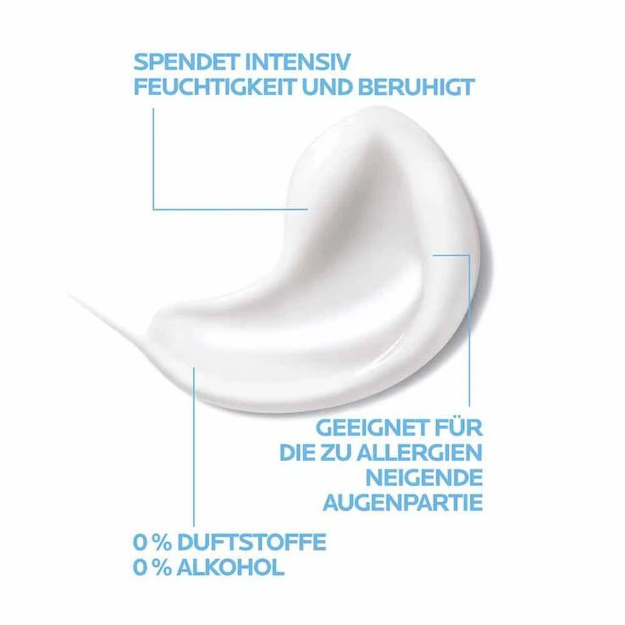 La Roche-Posay Toleriane Dermallergo oogcrème, 2 x 20 ml