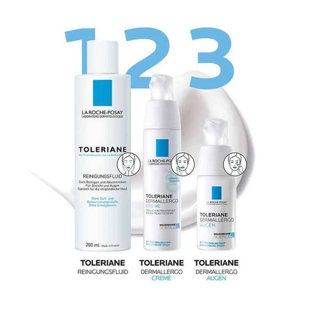 La Roche-Posay Toleriane Dermallergo oogcrème, 2 x 20 ml