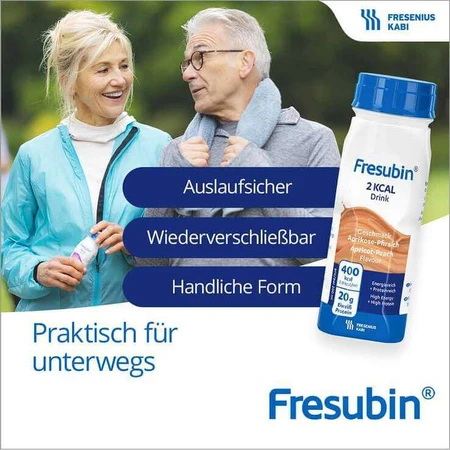 Fresubin 2 kcal Vanilla Drink, 24 x 200 ml Solution