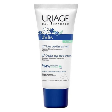 Uriage Baby's First Cradle Cap Care Cream, 40 ml crème