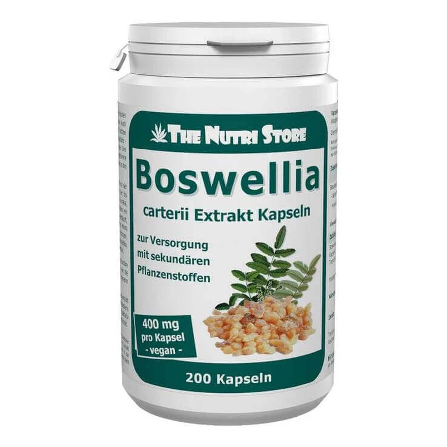 Wyciąg z Boswellia carteri 400 mg, kapsułki wegetariańskie, 200 kapsułek: ceny i cechy