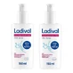 Ladival Spray para piel agudamente afectada por el sol SPF 50+, 2 envases de 150 ml con pulverizador