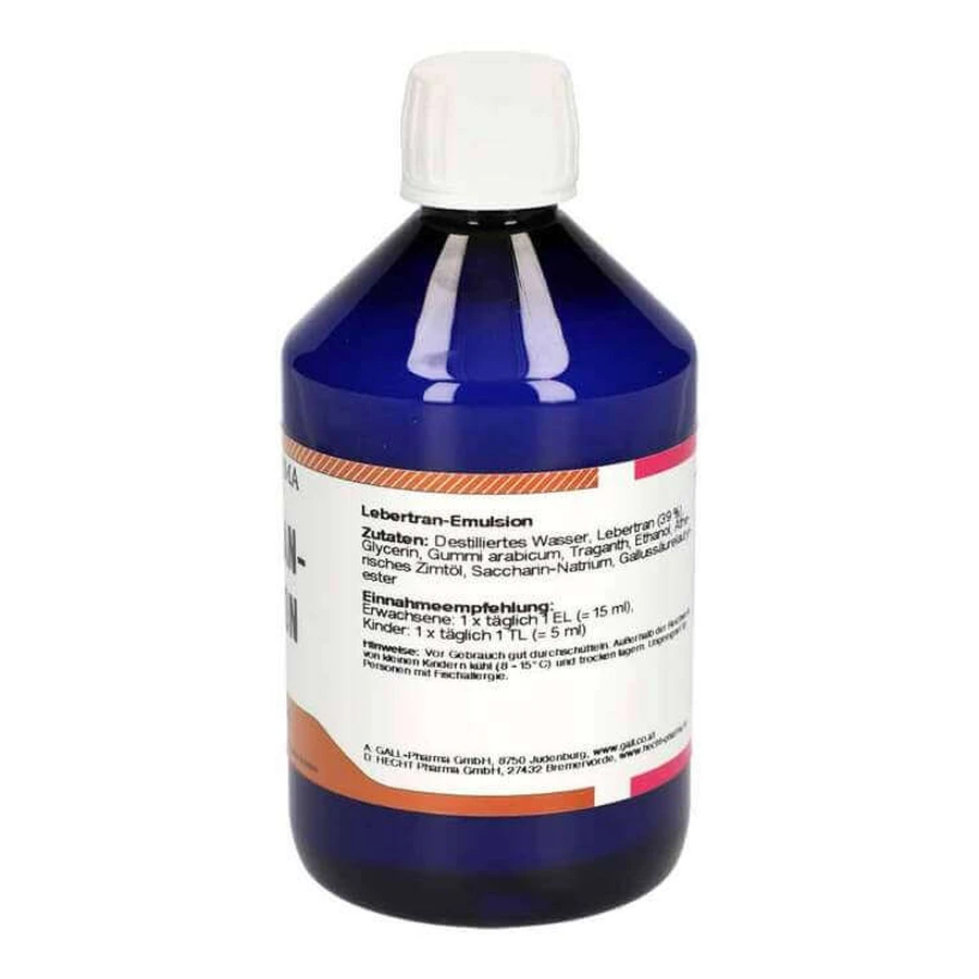 Lebertran Emulsion, 250 ml Emulsion