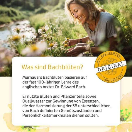 Caramelle ai fiori di Bach originali Murnauer, basate sulle formule del dottor Bach, 50 g di caramelle
