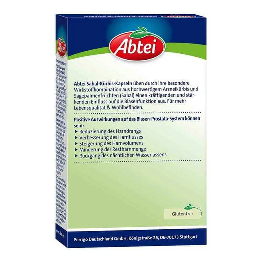 Abtei Sabal Pompoencapsules, 54 capsules