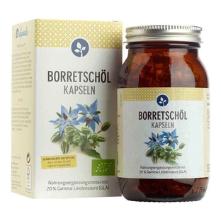 Borretschöl 500 mg Kapseln Bio vegan, 120 St Kapseln