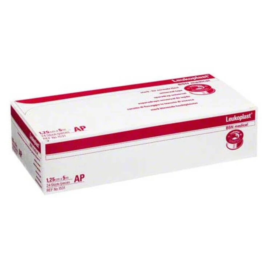 Leukoplast® 1.25 cm x 5 m, 24-pack of bandages