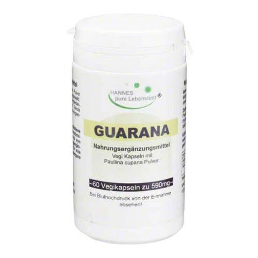 Guarana Pure Capsules, 120 capsules