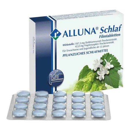 ALLUNA Sleep Film-Coated Tablets, 60 film-coated tablets