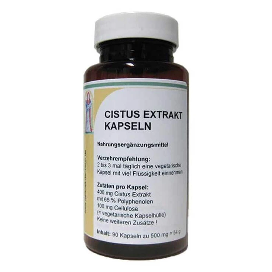 Capsule cu extract de cistus, 90 de capsule