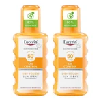 Eucerin Sun Oil Control Body Clear Spray SPF 50+, 2x200 ml spray