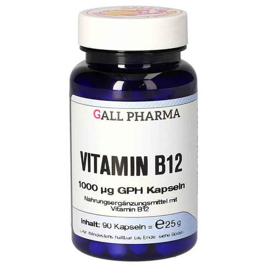 Vitamine B12 1000 µg GPH-capsules, 180 capsules