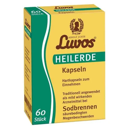 Luvo's Healing Clay Capsules, 60 capsules