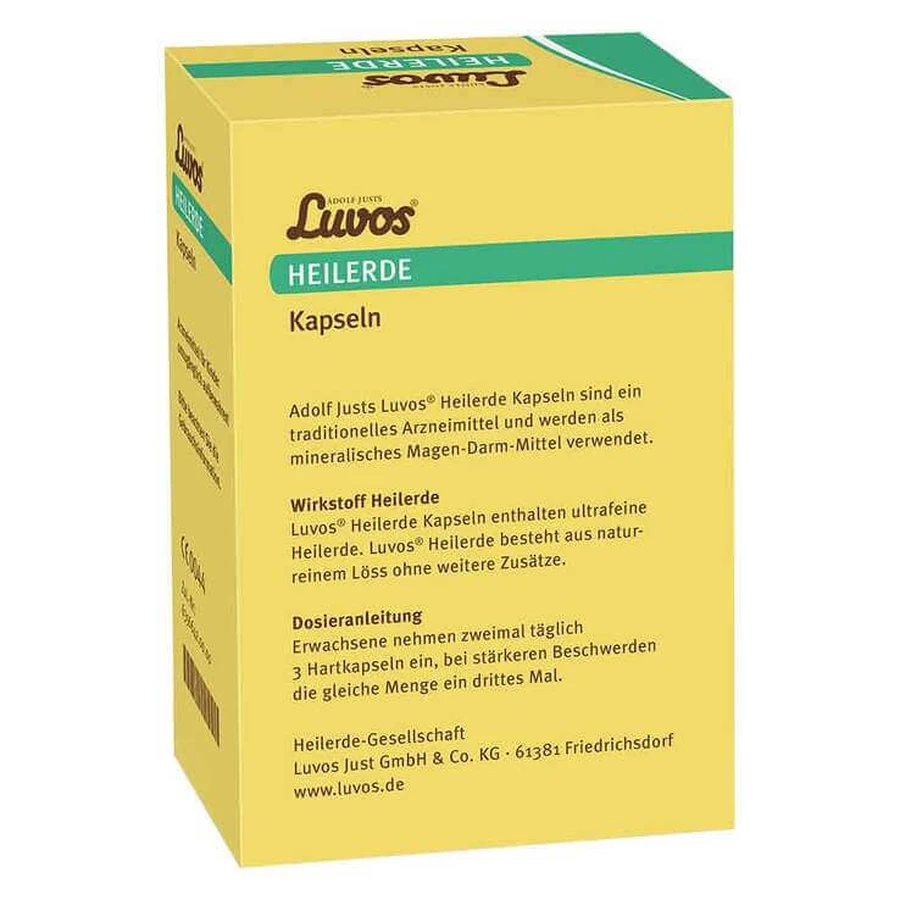 Luvo's Healing Clay Capsules, 60 capsules