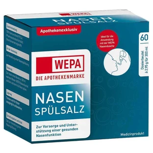 WEPA-neusspoelzout, 20 x 2,95 g zout