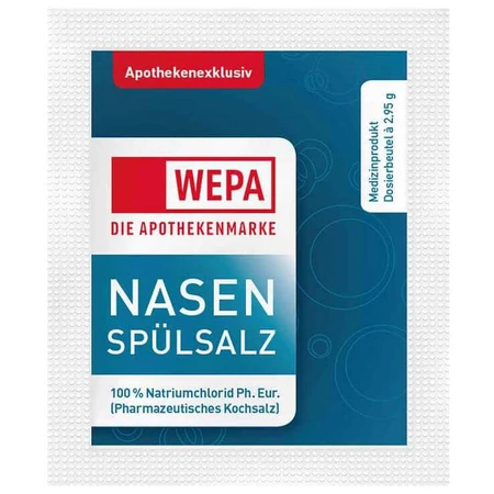 WEPA-neusspoelzout, 20 x 2,95 g zout