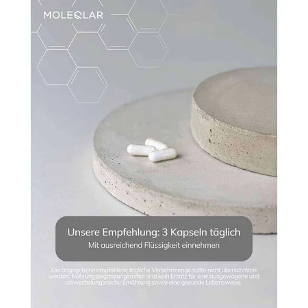 Moleqlar Taurin high Dose L-Taurine Kapseln, 90 St Kapseln