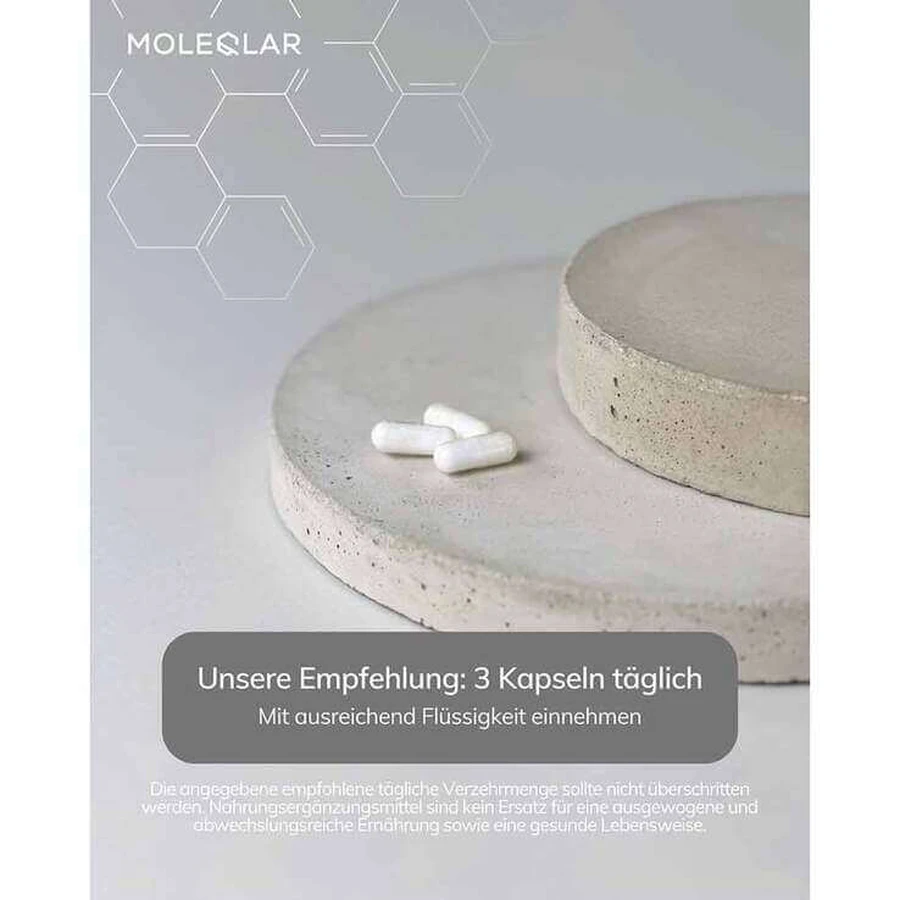 Moleqlar Taurin high Dose L-Taurine Kapseln, 90 St Kapseln