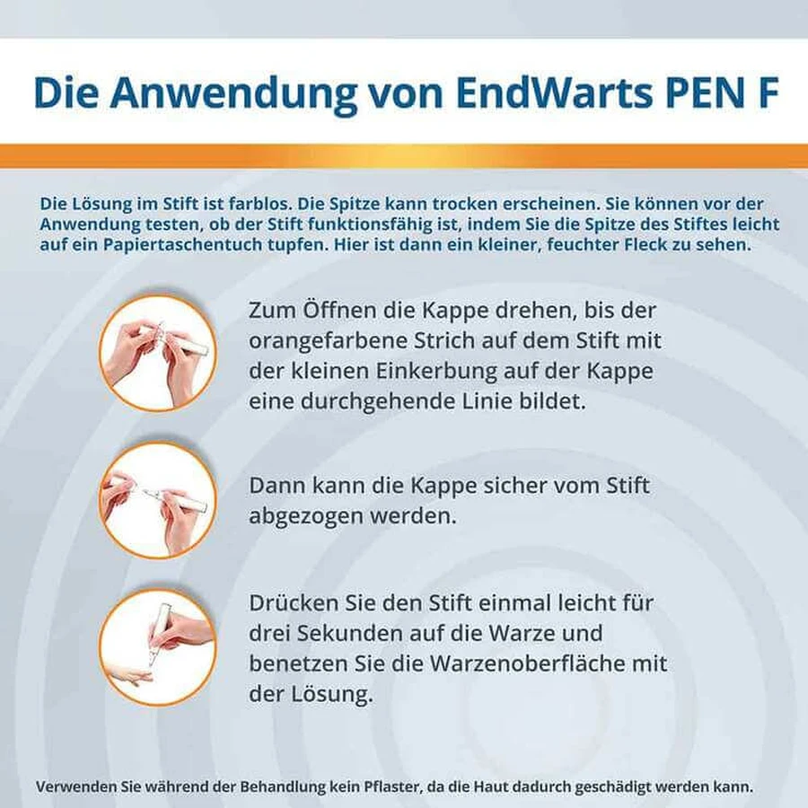 Endwarts® Pen F, 3 ml pens