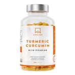 Cápsulas veganas de curcumina + piperina de Aavalabs, 180 cápsulas