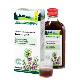 Jus de romarin de Schoenenberger, 200 ml de jus