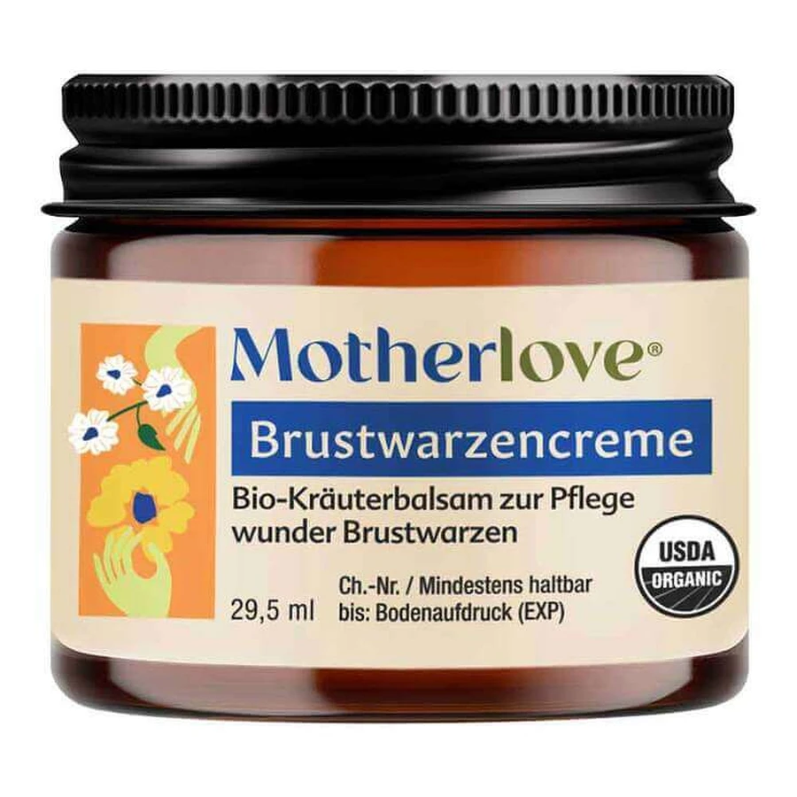 Crema para pezones Motherlove, 29,5 ml de crema