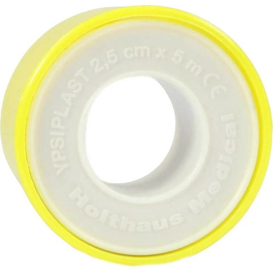 Ypsiplast-pleister, 5 m x 2,5 cm, stijf, 1 pleister
