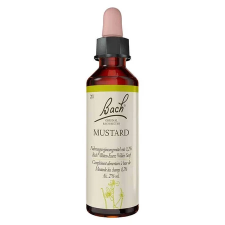 Bach Flower Remedy No. 21 Mustard Drops, 20 ml drops