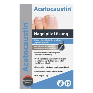 Acetocaustin - Solution contre les mycoses des ongles, 5 ml de solution
