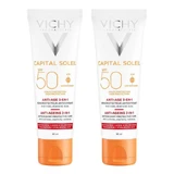 Vichy Ideal Soleil Anti-Age Creme LSF 50 , 2x50 ml Creme
